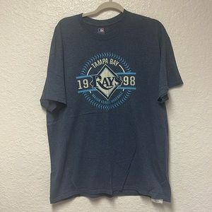 Men’s GENUINE MERCHANDISE Tampa Bay Rays Baseball T-Shirt Size XL